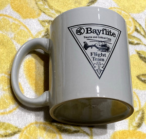 Bayflite Flight Team EMS Medevac Coffee Mug Tampa Bay Florida Medical Helicopter