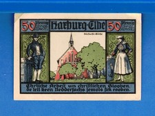 Germany Notgeld Harburg 50 Pfennig 1921 Circulated Banknote