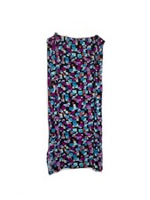 Vintage Baranda Woman plus size multi colored graphic print maxi skirt Size 3X