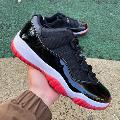 NK AJ11 Retro Low  Bred  2025 FV5104-006 Men Shoes
