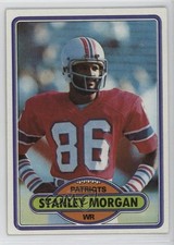 1980 Topps Stanley Morgan #491 1n9l
