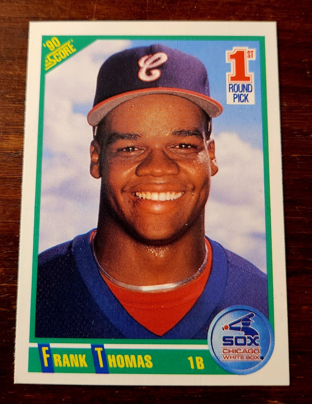 1990 Score - 1st Round Pick Frank Thomas #663 (RC)
