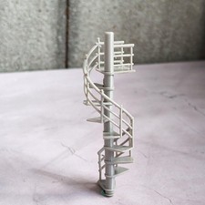 1/64 Scale Staircase Model Attic Ladder for Dollhouse Home Decor Landscape