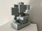 Original Abstract Sculpture No Reserve Neo Constructivism Cubism Modernism OOAK — photo 1