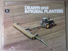 Vintage John Deere Drawn & Integral Planters 1980 Brochure 7000 7100 max-emerge
