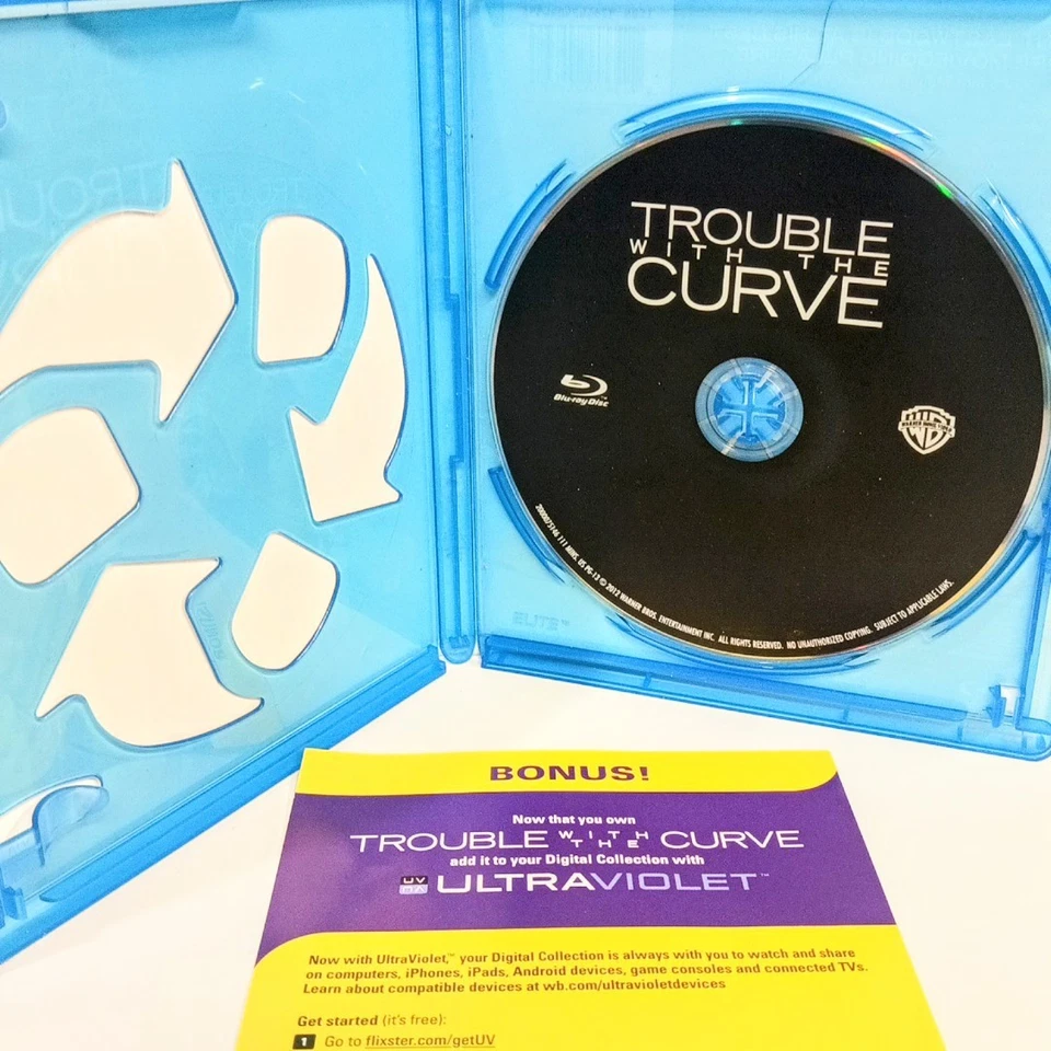 Trouble With the Curve: Blu-ray + Digital Clint Eastwood Great Cond Free Ship - Image 4 of 4