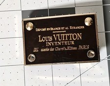 Vintage Louis Vuitton Inventeur Belt Buckle