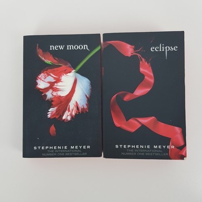 New Moon Eclipse Stephenie Meyer RED EDGED Special Edition Twilight Series #2-3