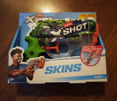 Zuru X-Shot Fast Fill Skins Nano Fast Fill Wasserblaster Wasserpistolen Spielzeug