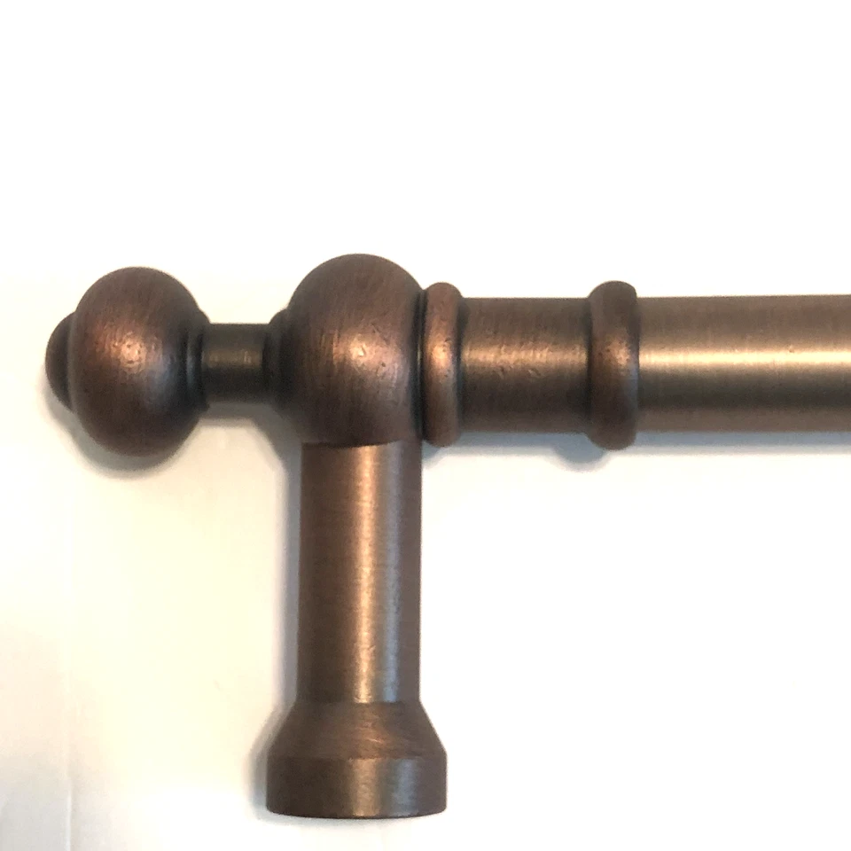 Manija de tracción de cobre envejecido de centro a cen RK International 18' PH 4623 Foto 2 de 4