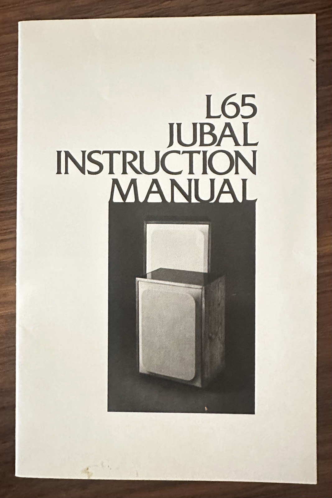 JBL L65 JUBAL  / L65 Speaker  User Manual *Original* NM