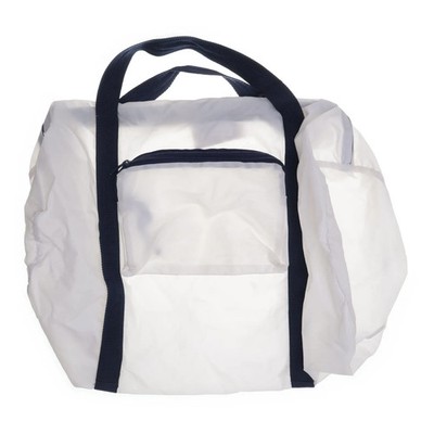 Weekender, Unisex (Erwachsene), Weiß/Blau, 57, 27 #CKF
