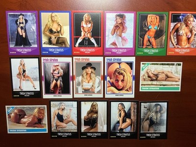 Custom ACEO Trish Stratus WWE Divas Wrestling Sports Card (TS-1)