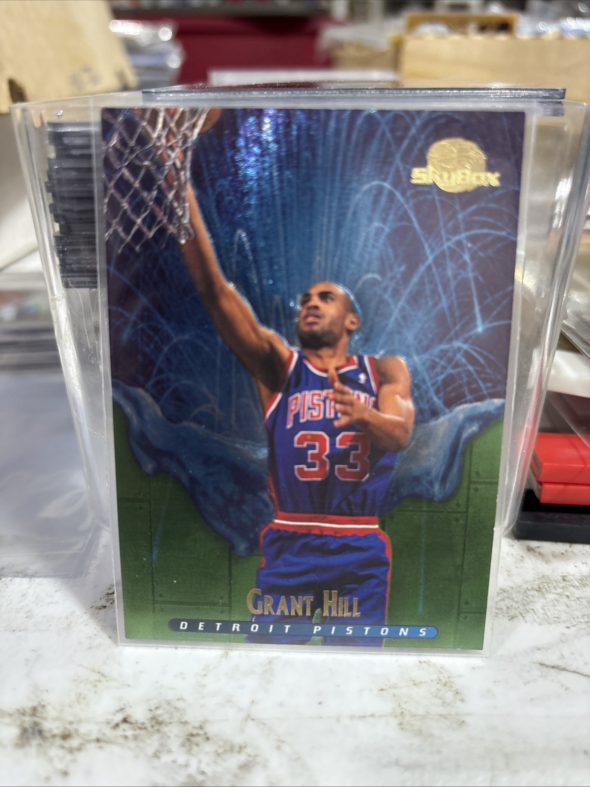 1995-96 Skybox Premium Grant Hill Meltdown #M5 Pistons