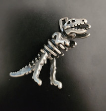 COACH 1941 SILVER METAL REXY KEY CHAIN W/O BALL CHAIN GOOD CONDITION