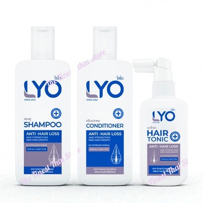 Lyo Shampoo + Conditioner + Tonic Hair Treatment Hair Strengthen & Regrowth Set