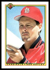 Ken Dayley 1990 Bowman #191 Cardinals MLB READ FREE SHIPPING AutographDen