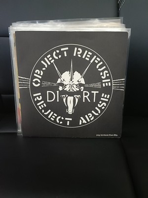 Dirt - Object Refuse Reject Abuse Punk Hardcore 1981 UK 7'' EP
