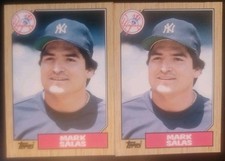 1987 TOPPS TRADED #107T NEW YORK YANKEES MARK SALAS [2] MINT 06139