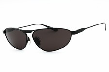 New Balenciaga BB0417S 001 Black/Grey 66-14-140 Sunglasses