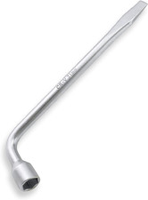 Car Spare Tire Lug Wrench for Jack, 13/16" High Carbon Steel L-Shaped Tire Repla