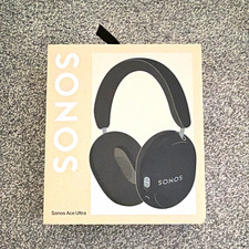 Unopened Sonos Ace Ultra Over-Ear Wireless Bluetooth ANC Headphones USB-C Black
