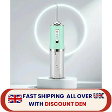 Cordless Dental Water Flosser with Jet 4 Tips Floss Oral Irrigator Teeth Cleaner