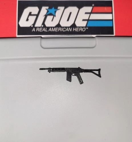 GI Joe Crankcase 1985 Gun Weapon Accessory Original 80's Hasbro Unbroken