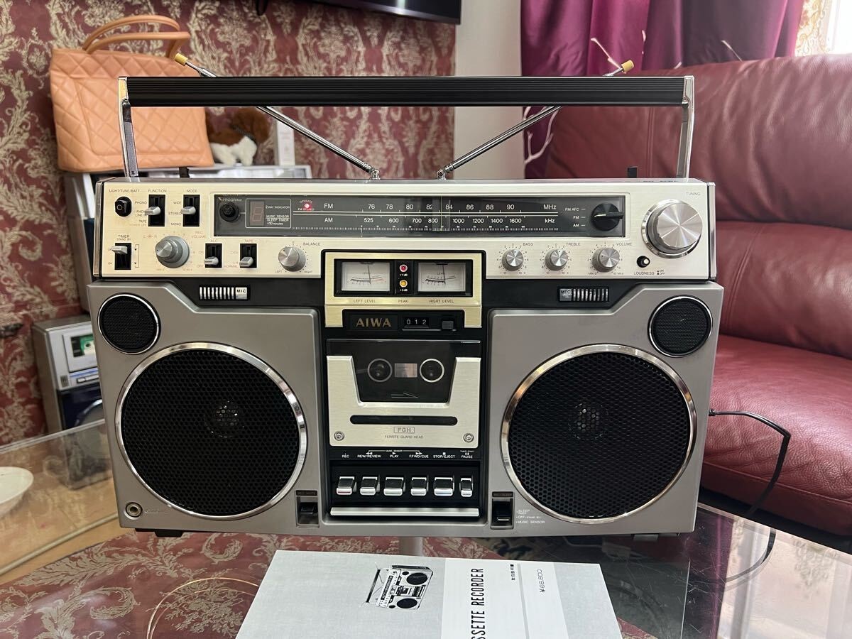 Aiwa CS-80 1979 Stereo Radio Cassette Recorder Vintage retro Aiwa CS-80 1979 Stereo Radio Cassette Recorder Vintage retro