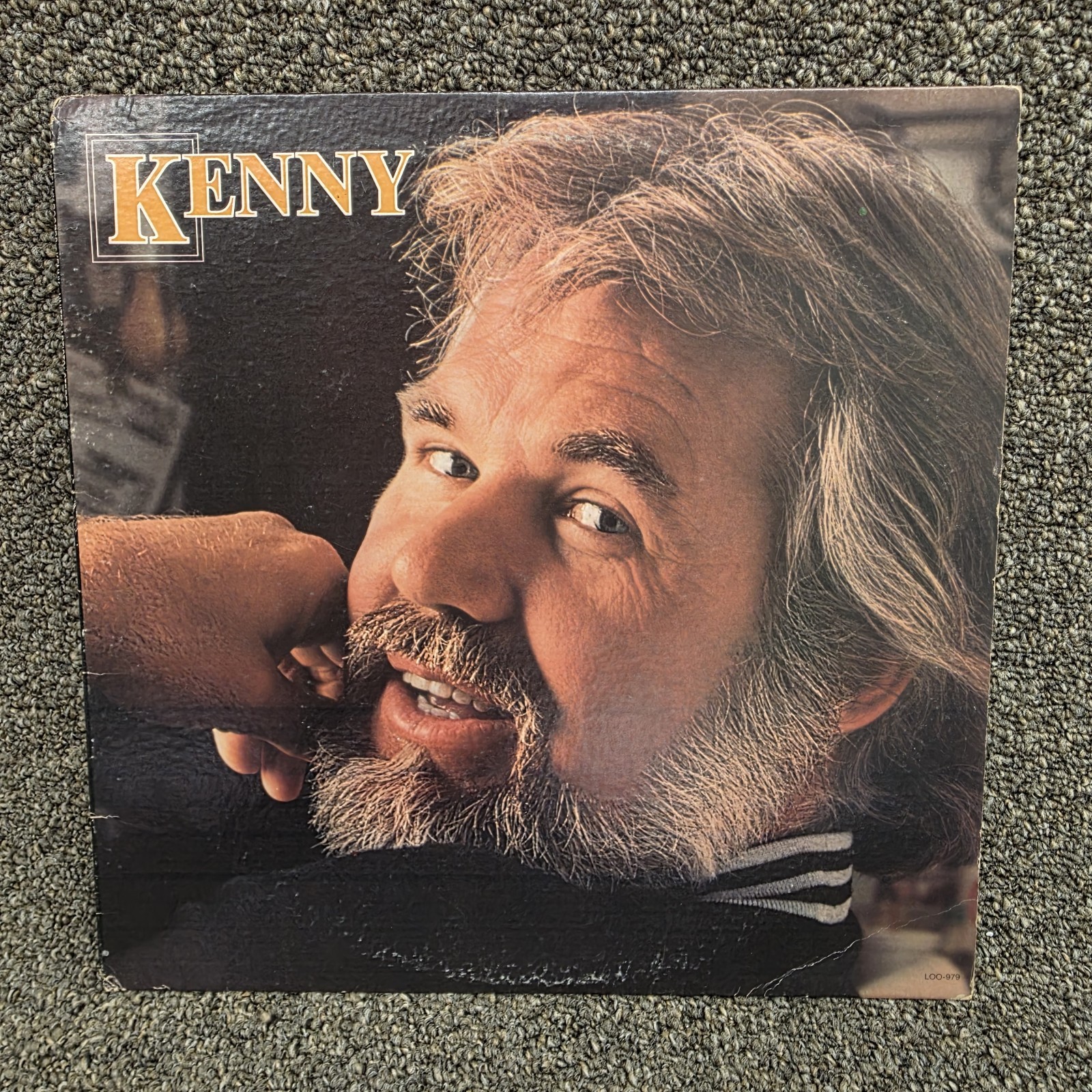 VINTAGE KENNY ROGERS KENNY RECORD ORIGINAL SLEEVE & INSERT 1979 ALBUM. Excellent