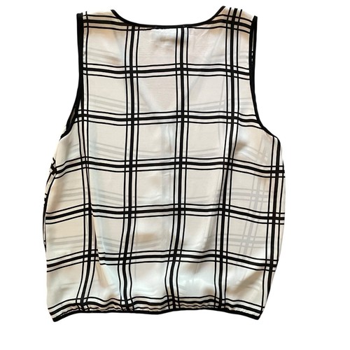 Sunday in Brooklyn Anthropologie Women's Top Tie Waist V-Neck Sleeveless Medium - Imagen 2 de 4