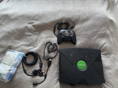 Xbox Video Game System Mit Diversen Spielen