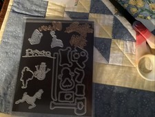 Various Christmas Diecuts. Unpackaged But Never Used. Cardmaking.