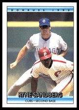 Ryne Sandberg 1992 Donruss #576 Chicago Cubs MLB READ FREE SHIPPING AutographDen