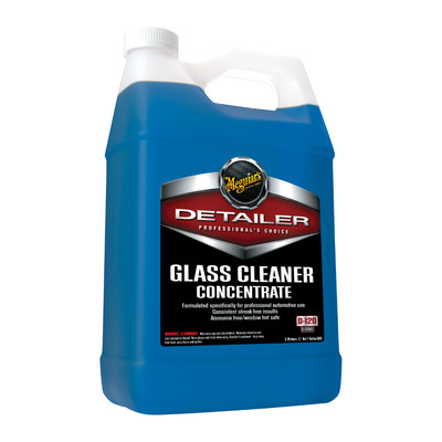Meguiar's Detailer D12001 Car Detailing Glass Cleaner 10:1 Mixing (Gallon)