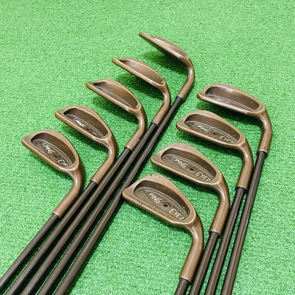 Ping EYE2 Beryllium Copper Black Dot Iron Set#3-9,W,S (9Clubs) - Image 2 of 4