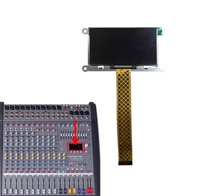 New For Dynacord PowerMate 600-3/1000-3/1600-3/2200-3 OLED Display Screen