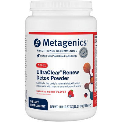 Metagenics UltraClear Renew  Detox  Berry Flavor 26.67oz EXP 10 /2027