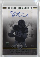 2017 Panini Majestic Rookie Signatures Green /5 CJ Beathard #149 Auto 4at