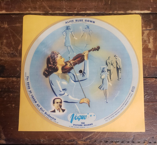 HOUR OF CHARM ALL GIRL Rhapsody In Blue Part 1 VOGUE 1947 Jazz 78 RPM VINYL USED