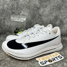 Nike Triple Jump Elite 2 Track Shoes Mens Size 9 White Orange AO0808-101 Spikes