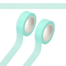 33 Yard Washi Tape, Colored Masking Tape Decorative Stickers, Light Blue