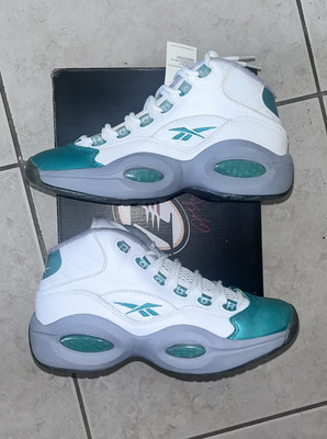Allen Iverson Philadelphia Eagles Question Mid Basketball Sneakers Size 8