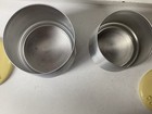Vintage Kromex Aluminum Kitchen Canisters Sugar & Coffee Yellow Lids Estate Item — photo 3