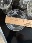 Set of 6 Vintage Homer Laughlin Sherbet Glasses – Queen Esther Etched Pattern – — photo 8