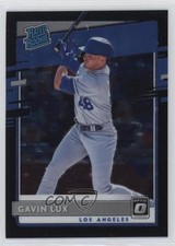 2020 Donruss Optic Rated Rookies Black Stars Prizm /125 Gavin Lux Rookie RC 00u2