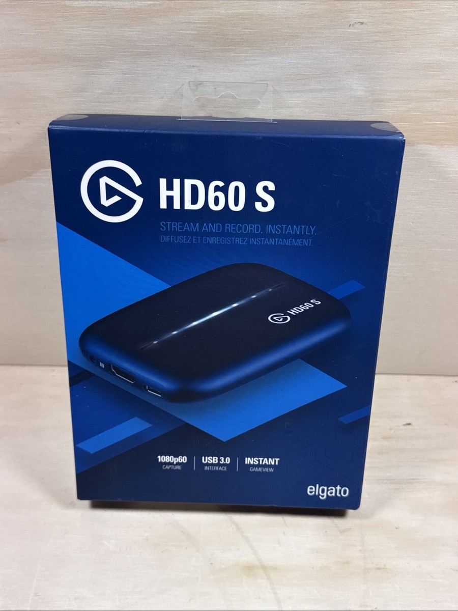 新品未使用 Elgato HD60 S キャプチャーボード 1080p60fps Amazon | Elgato ゲームキャプチャー HD60 S+ ソフトウェアエンコード