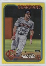 2024 Topps Update Yellow Rainbow Foil Austin Hedges #US174 13kb