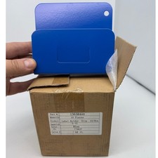 13638400 Label Holder Slip 10/Box blue