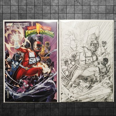 Mighty Morphin Power Rangers #1 - (Jim Cheung B&W Variant Set) 2026 - UNREAD NM